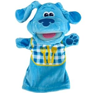 Melissa & Doug Blues Clues Blue Dog Hand Puppet Plush 10"